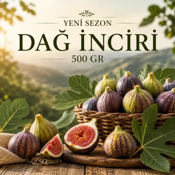 Yeni Sezon Dağ İnciri 500 GR