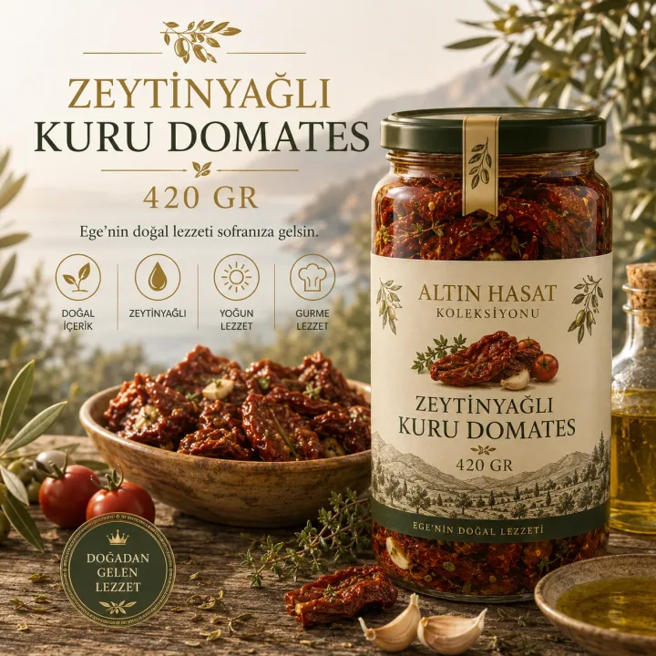 Zeytinyağlı Kuru Domates 420 GR