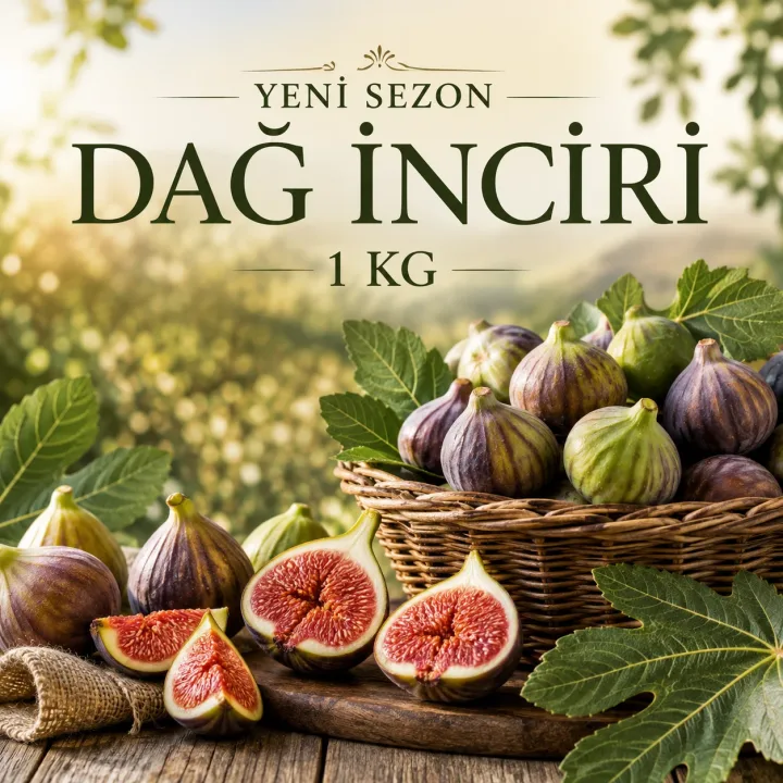 Yeni Sezon Dağ İnciri 1 KG